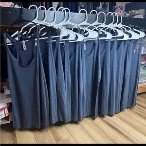 Next Level Triblend Racerback Tank Lot vintage navy 13